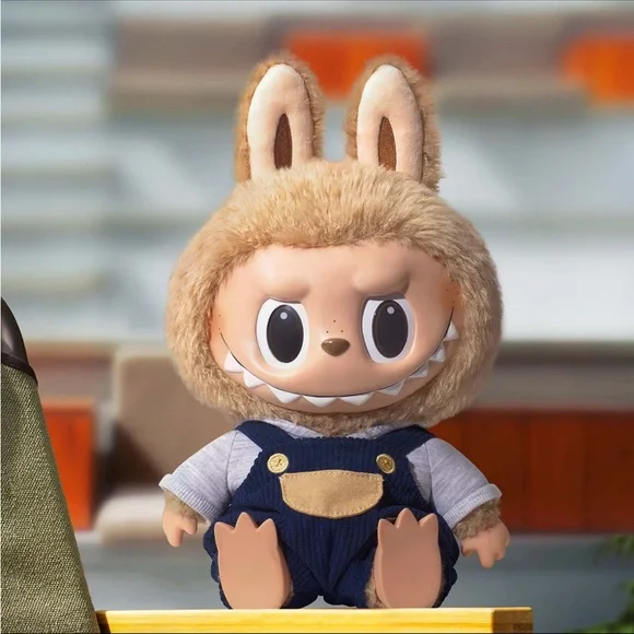 NEW! AUTHENTIC LABUBU Time To Chill Vinyl Plush Toy Popmart Plushie